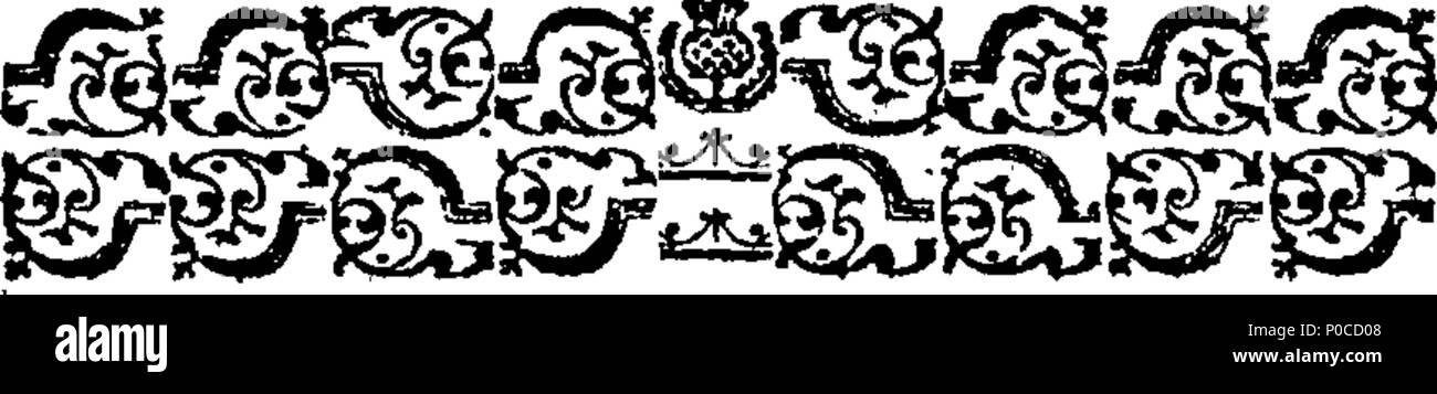 . English: Fleuron from book: A sermon occasioned by the death of the Reverend Mr. David Black, Minister of the Gospel in Perth. Who died May 22d, 1771. Preached at Perth, May 26th, by the Reverend Mr. James Scott, Minister of the Gospel there, and now printed at the Desire of the Hearers. The profits of the Sale are to be given to the Poor. 191 A sermon occasioned by the death of the Reverend Mr. David Black, Minister of the Gospel in Perth Fleuron T129221-3 Stock Photo