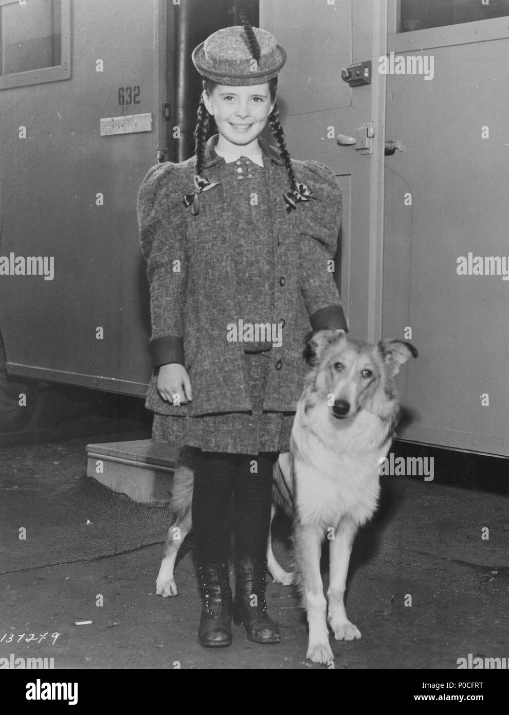 Stars: MARGARET O'BRIEN. Stock Photo