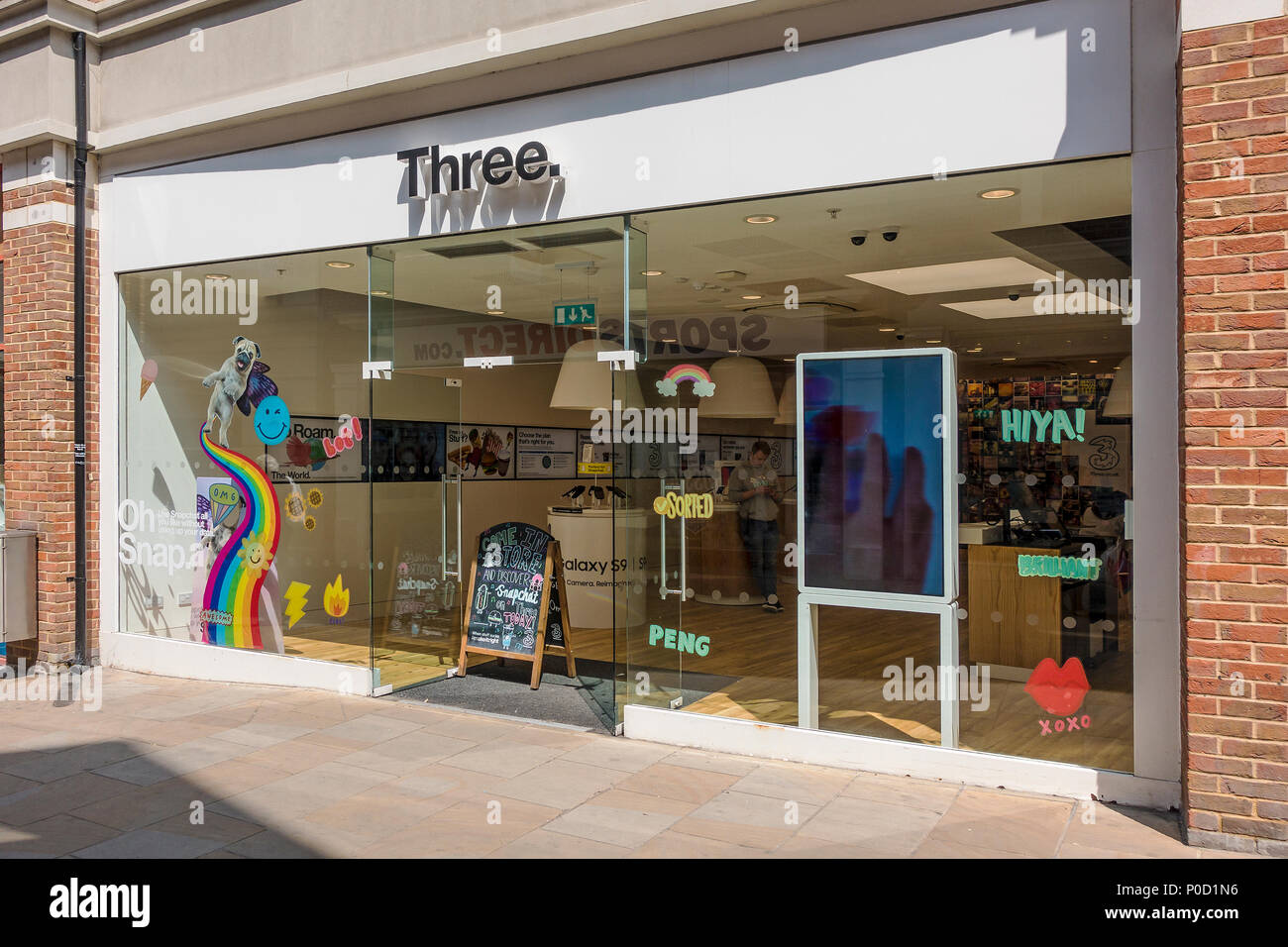Three,Mobile Phone,Store,Whitefriars Shopping Centre,Canterbury,Kent ...