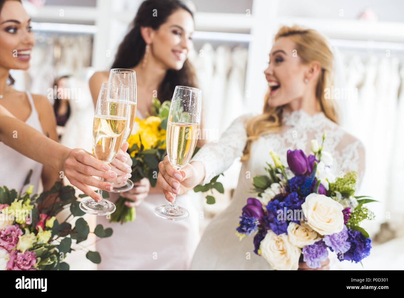 Champagne Toasts Gown
