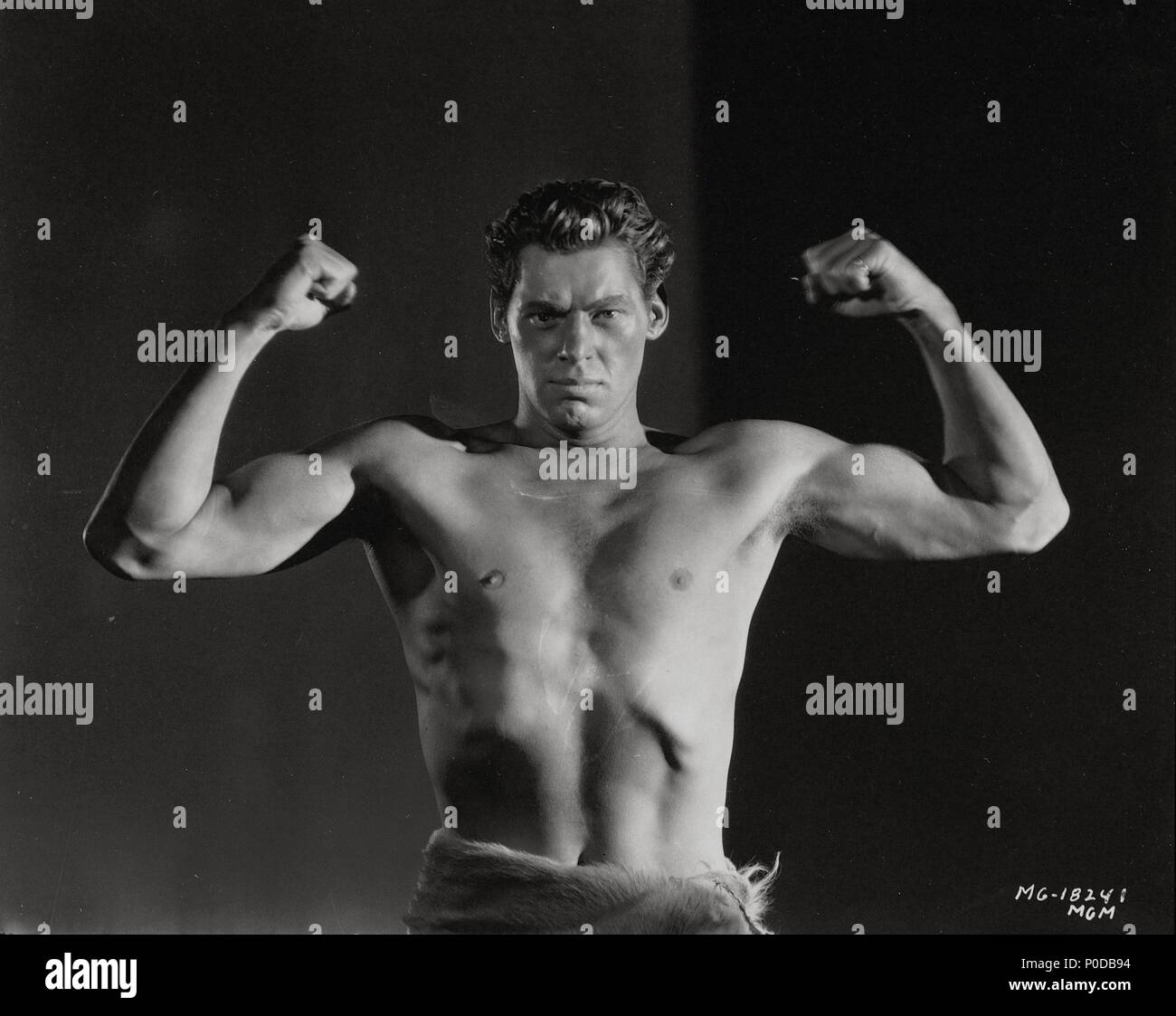Stars: JOHNNY WEISSMULLER Stock Photo - Alamy