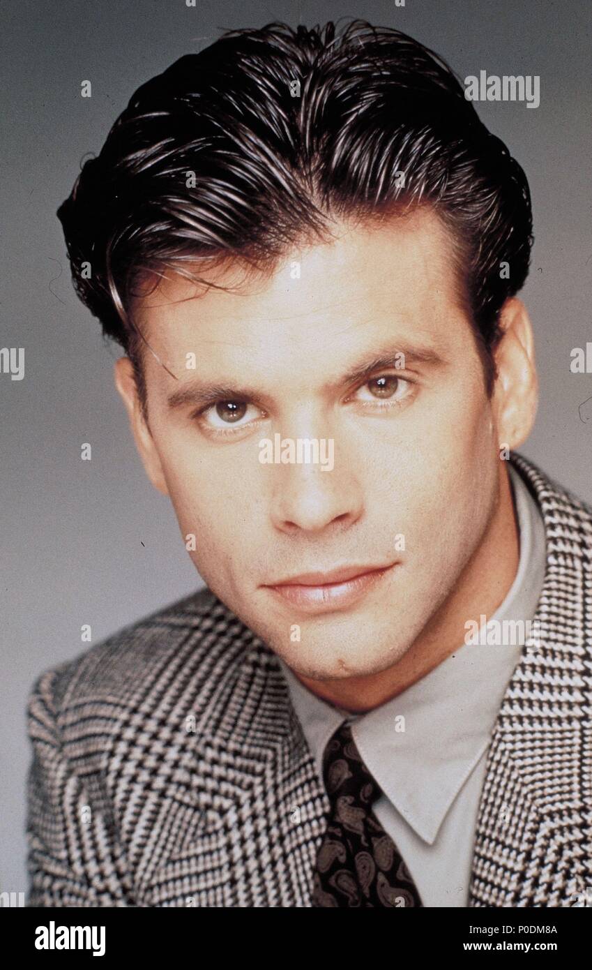 Stars: LORENZO LAMAS. Stock Photo