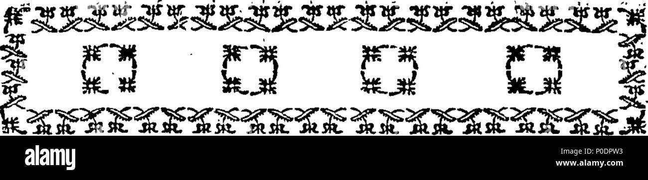 . English: Fleuron from book: A treatise of gauging. Containing not ...