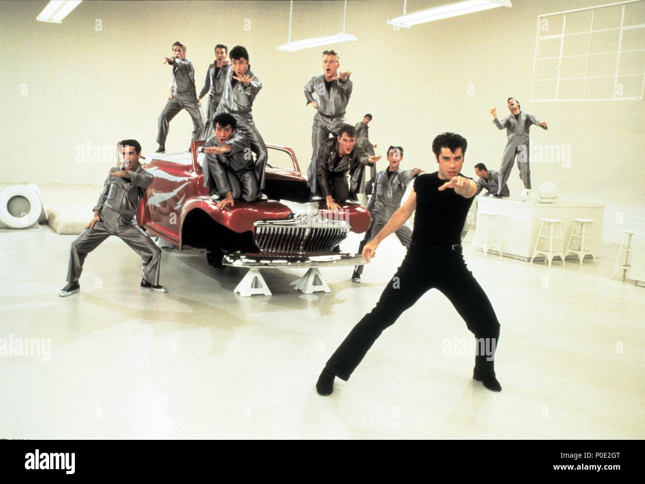 Grease film still garage hires stock photography and images Alamy