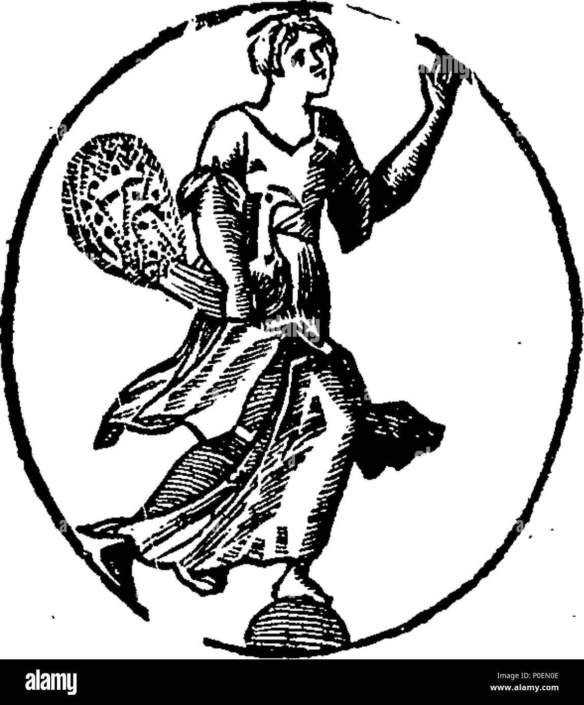 . English: Fleuron from book: A true relation of one Mrs Jane Farrer's of Stebbin in Essex, being possess'd with the devil With the manner of her being dispossess'd, and of the Devil's carrying away the Roof of the Meeting-House in a High Wind, where they were praying with her. Written by Mr. William Clark, Shadwel, one of the Ministers of the Gospel who was then praying with her. 240 A true relation of one Mrs Jane Farrer's of Stebbin in Essex Fleuron T144469-1 Stock Photo
