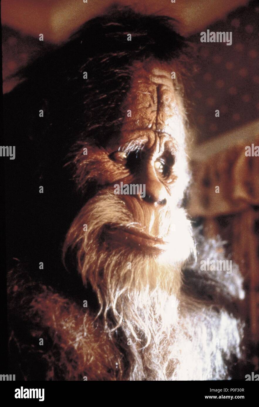 Original Film Title: HARRY AND THE HENDERSONS.  English Title: BIGFOOT AND THE HENDERSONS.  Film Director: WILLIAM DEAR.  Year: 1987.  Stars: KEVIN PETER HALL. Credit: AMBLIN/UNIVERSAL / Album Stock Photo