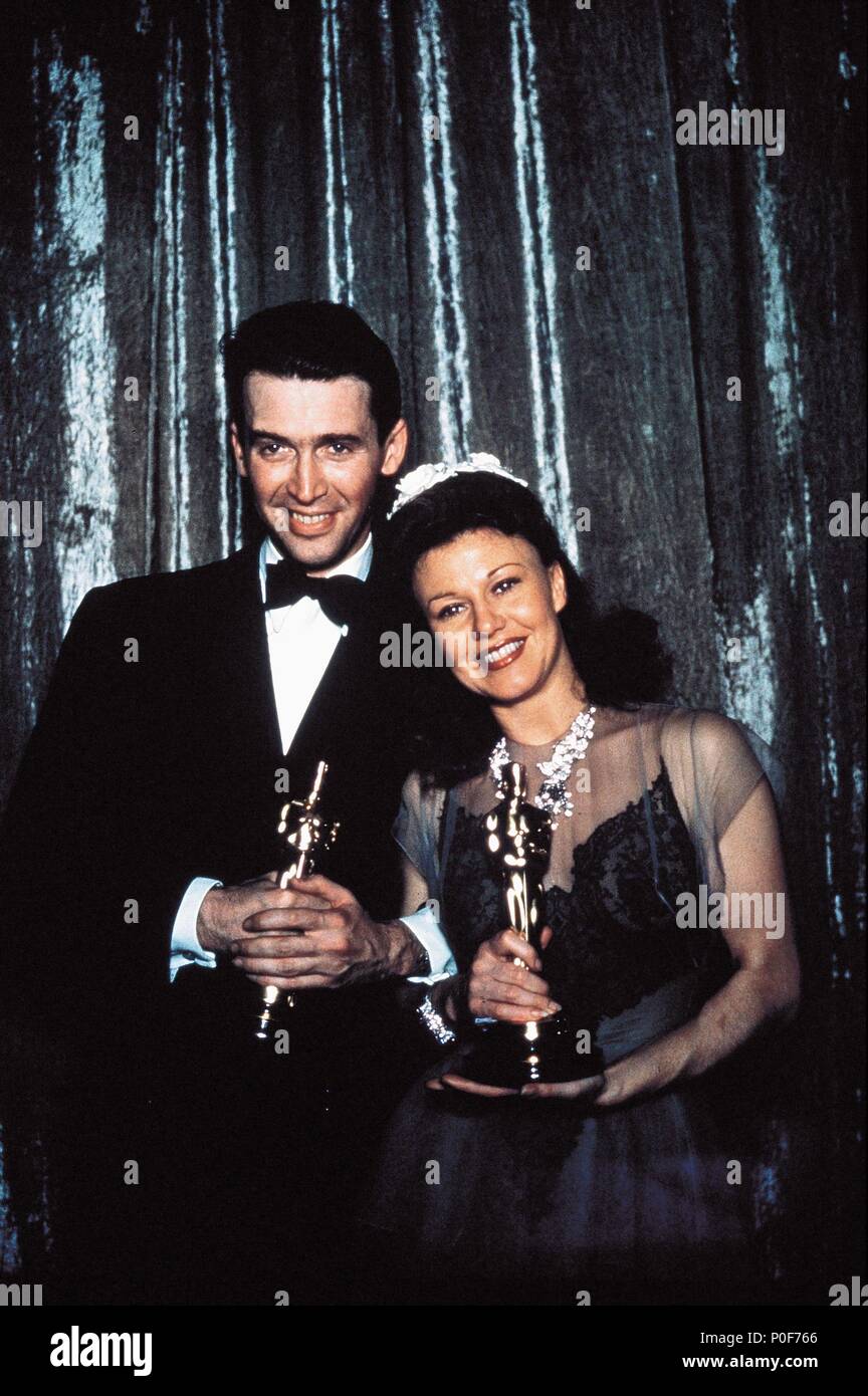 Description 13rd Academy Awards (1941). James Stewart, best actor for