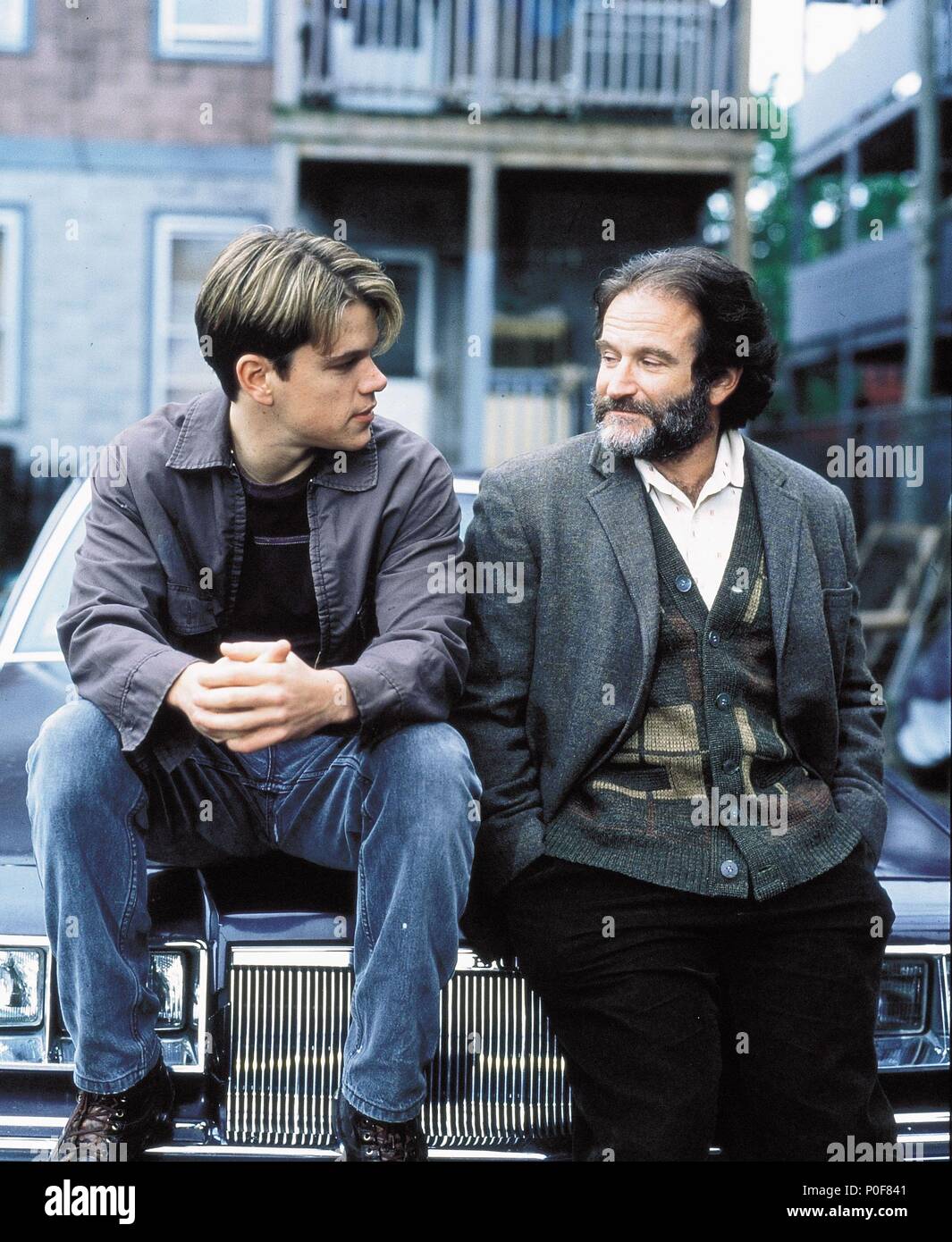 Original Film Title: GOOD WILL HUNTING. English Title: GOOD WILL HUNTING.  Film Director: GUS VAN SANT. Year: 1997. Stars: ROBIN WILLIAMS; MATT DAMON.  Copyright: Editorial inside use only. This is a publicly
