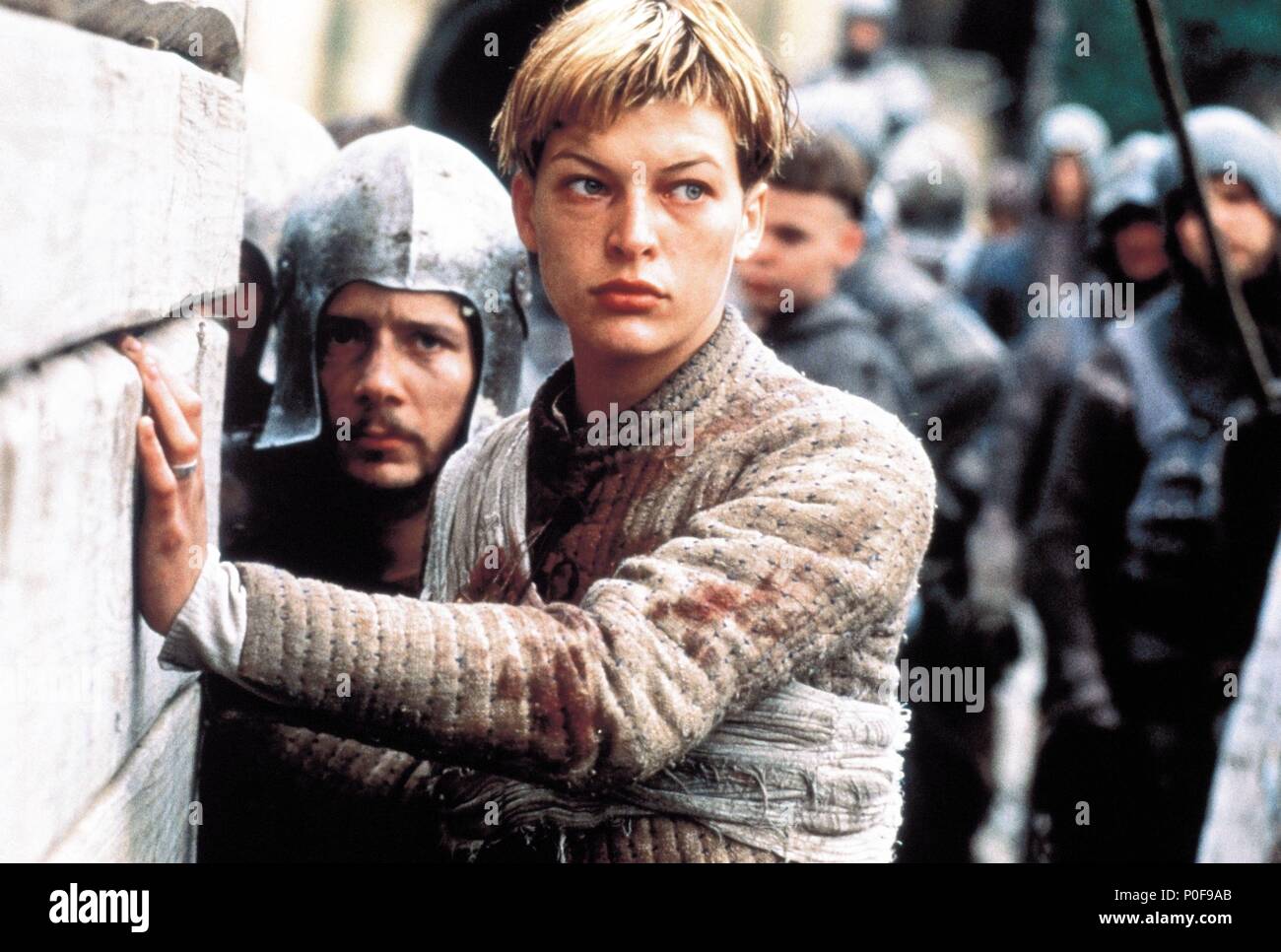 Milla jovovich as joan of arc film title the messenger hi-res stock  photography and images - Alamy