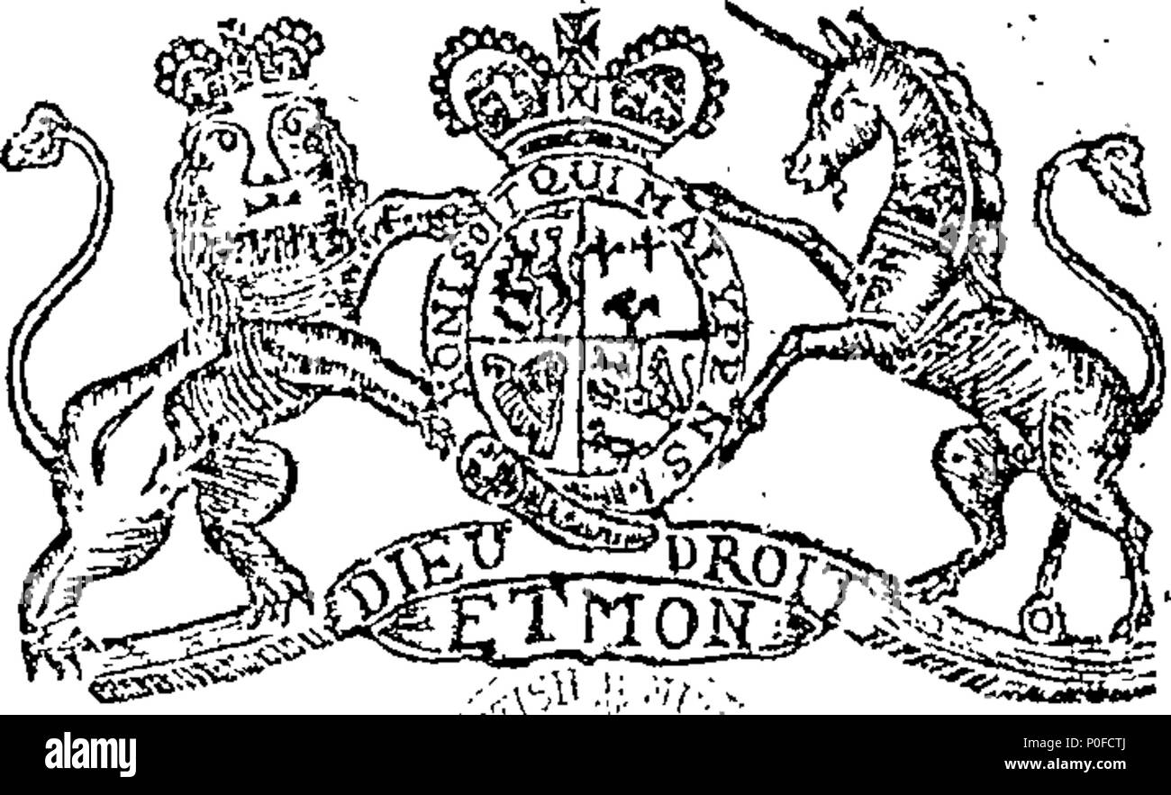 . English: Fleuron from book: Acts and laws, made and passed by the General Court or Assembly of His Majesty's English colony of Connecticut, in New-England, in America: holden at New-Haven, in said colony, on the second Thursday of October, in the tenth year of the reign of our Sovereign Lord George the Third, King of Great-Brtiain, &c. Annoque Domini, 1770. 259 Acts and laws Fleuron W007469-1 Stock Photo