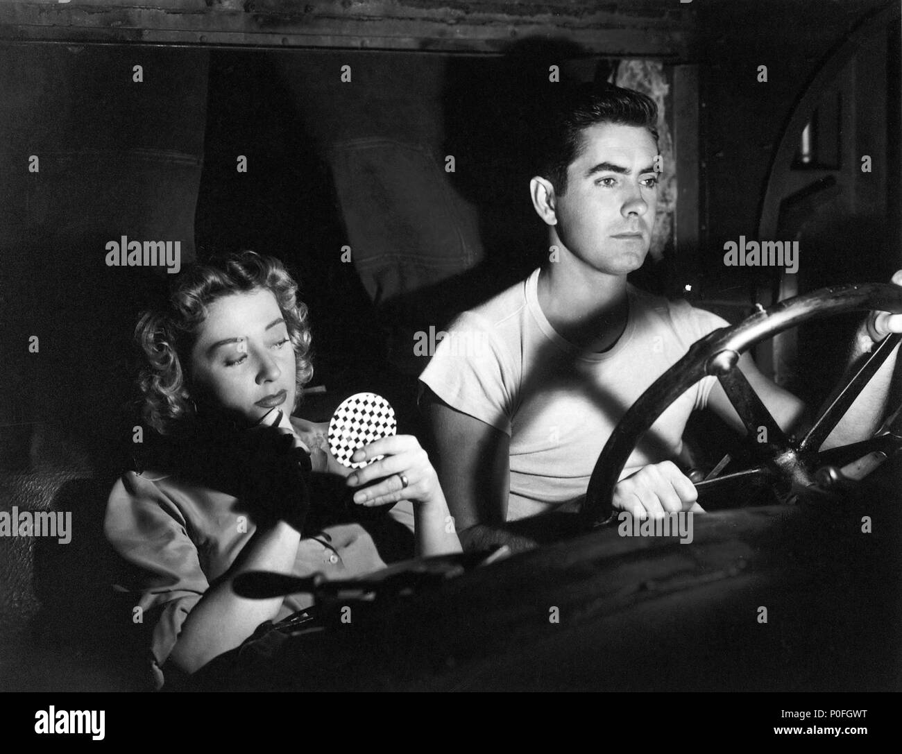 Tyrone power nightmare alley Black and White Stock Photos & Images Alamy