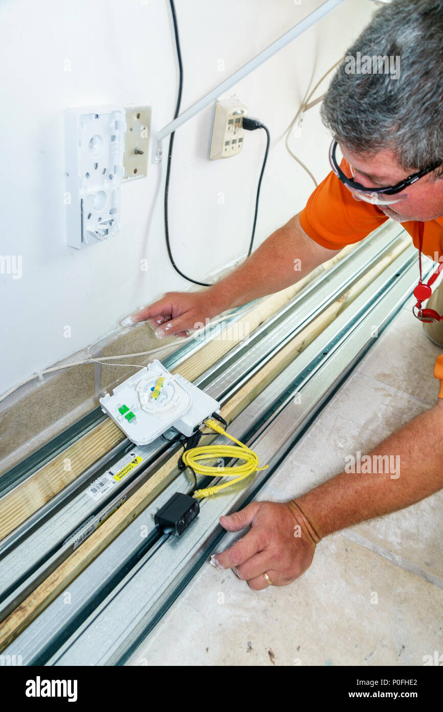 Florida,FL South,Miami Beach,AT&T ATT fiber optics installation