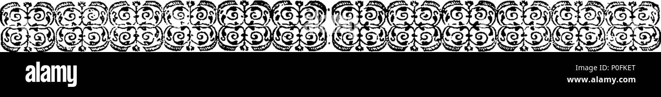 . English: Fleuron from book: Acts of Assembly, passed in the Island of Barbadoes, From 1648, to 1718. 263 Acts of Assembly, passed in the Island of Barbadoes, From 1648, to 1718. Fleuron T019070-48 Stock Photo