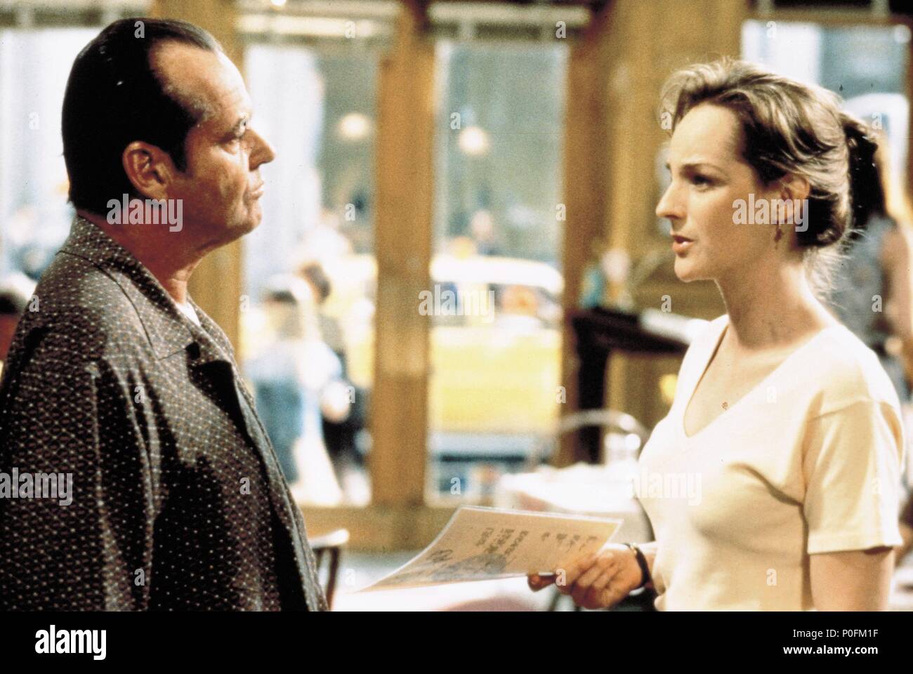 Helen Hunt And Jack Nicholson High Resolution Stock Photography and