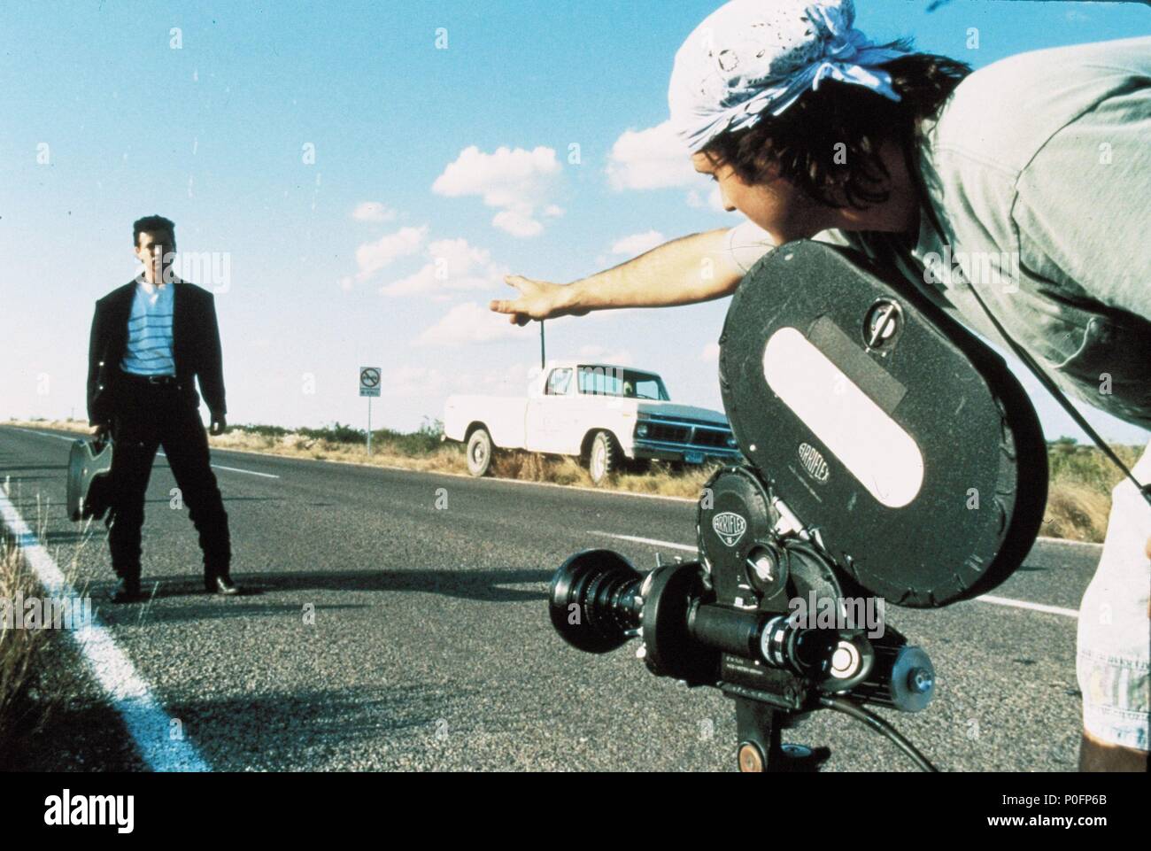 Original Film Title: MARIACHI, EL.  English Title: MARIACHI, EL.  Film Director: ROBERT RODRIGUEZ.  Year: 1992.  Stars: ROBERT RODRIGUEZ; CARLOS GALLARDO. Credit: LOS HOOLIGANS/COLUMBIA / Album Stock Photo