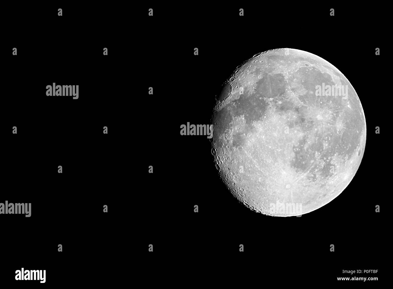 Moon phases Black and White Stock Photos & Images - Alamy