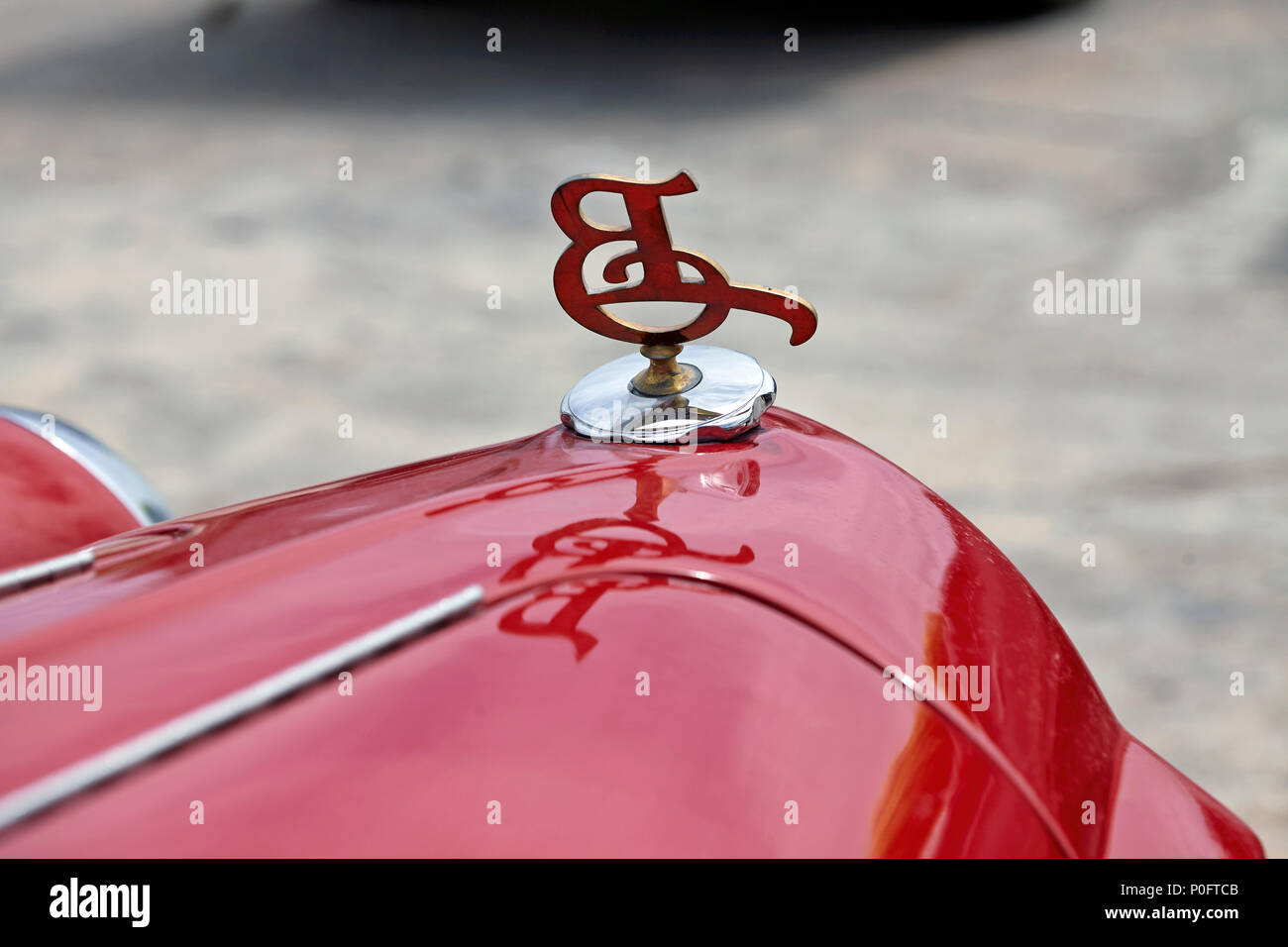 Kit Car. Red customised convertible kitcar Stock Photo Alamy