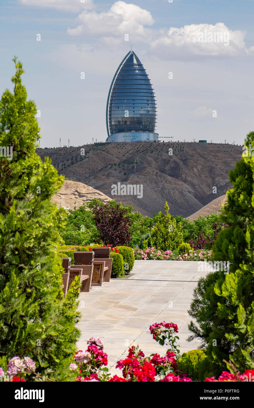 Yyldyz Hotel, Ashgabat, Turkmenistan Stock Photo