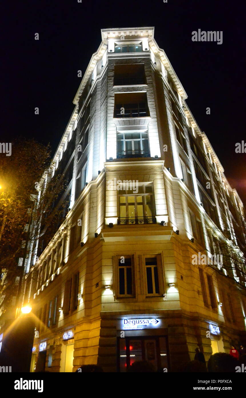 Madrid building Stock Photo