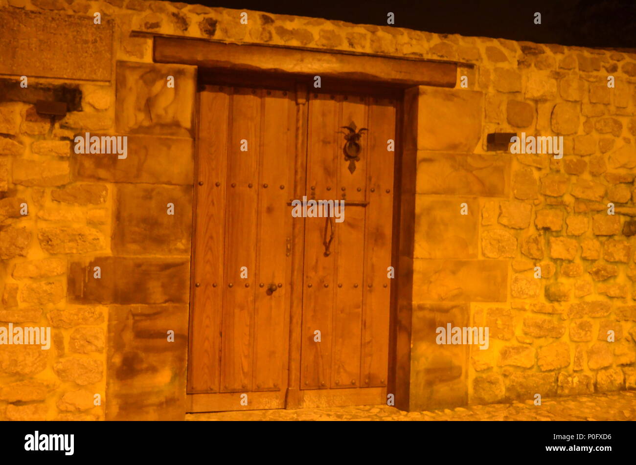 Wooden door Stock Photo