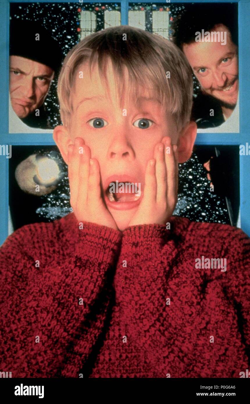 Original Film Title: HOME ALONE.  English Title: HOME ALONE.  Film Director: CHRIS COLUMBUS.  Year: 1990.  Stars: NIÑO PRODIGIO; MACAULAY CULKIN. Credit: 20TH CENTURY FOX / Album Stock Photo