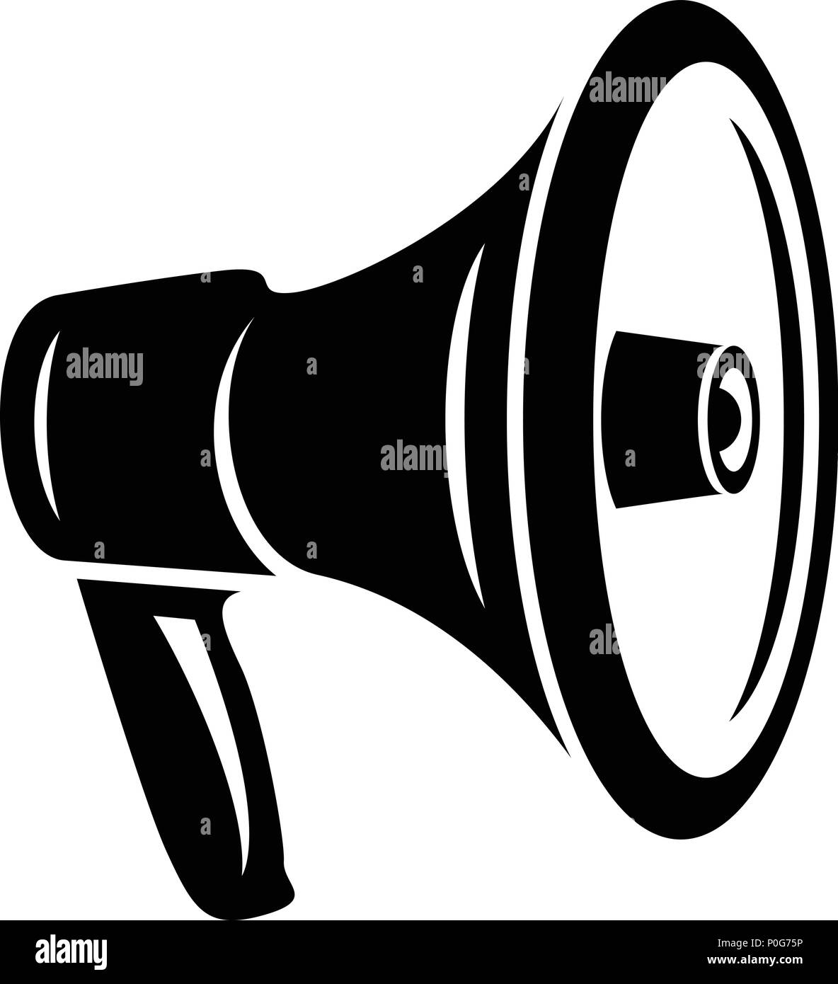 Loud megaphone icon, simple style Stock Vector Image & Art Alamy
