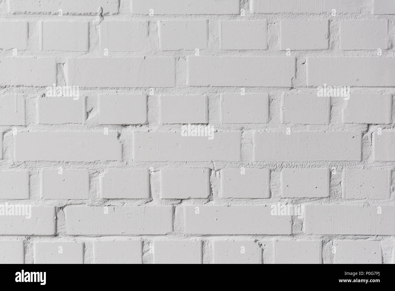 White bricks wall texture background Stock Photo - Alamy