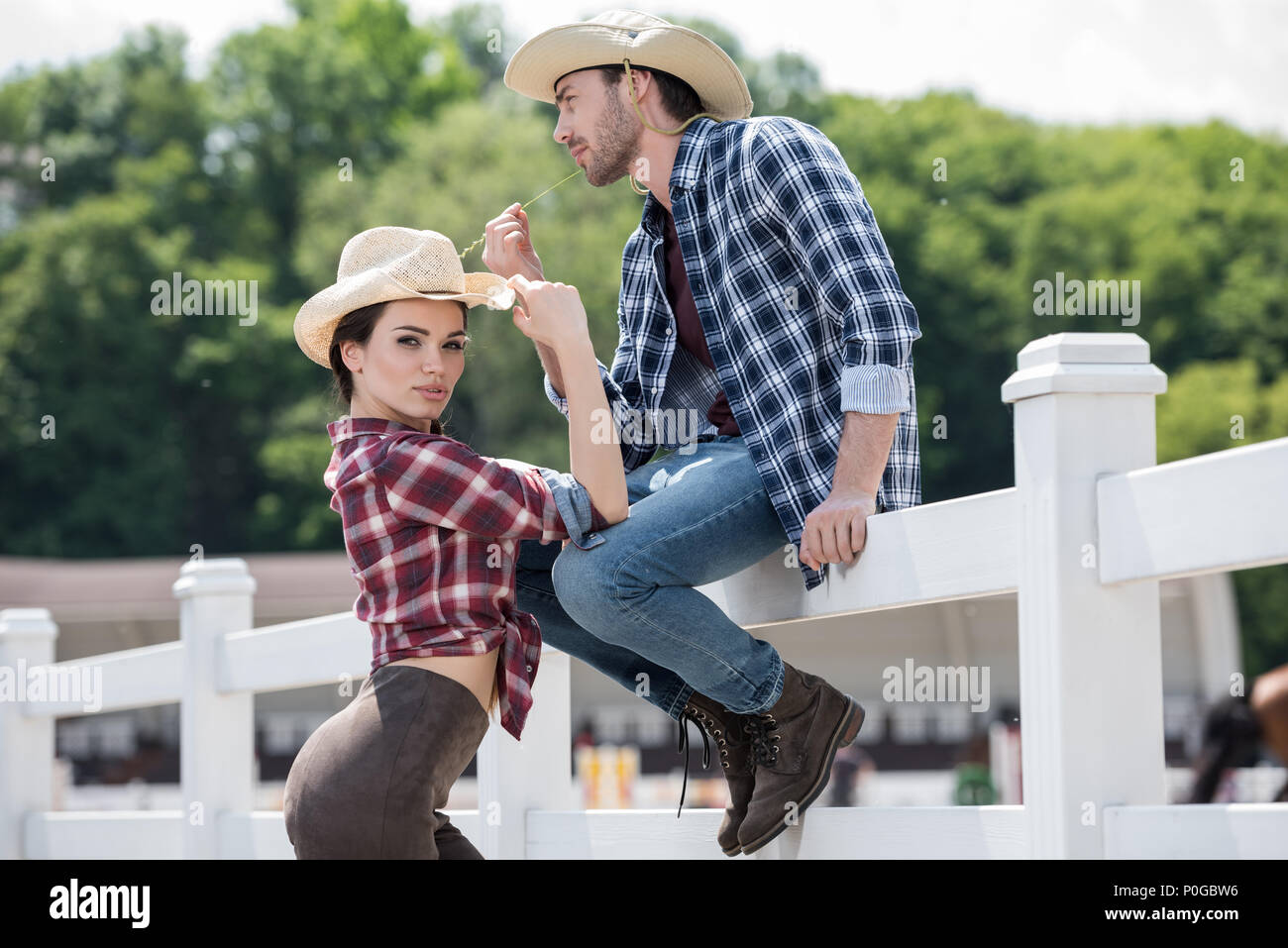 Cowboy style hi-res stock photography and images - Alamy