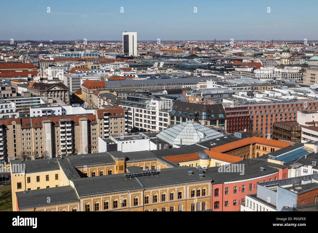 Berlin germany city overview hi-res stock photography and images - Alamy
