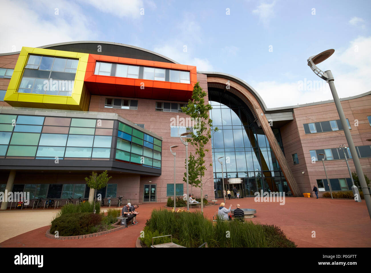 Alder Hey childrens hospital entrance Liverpool England UK Stock Photo