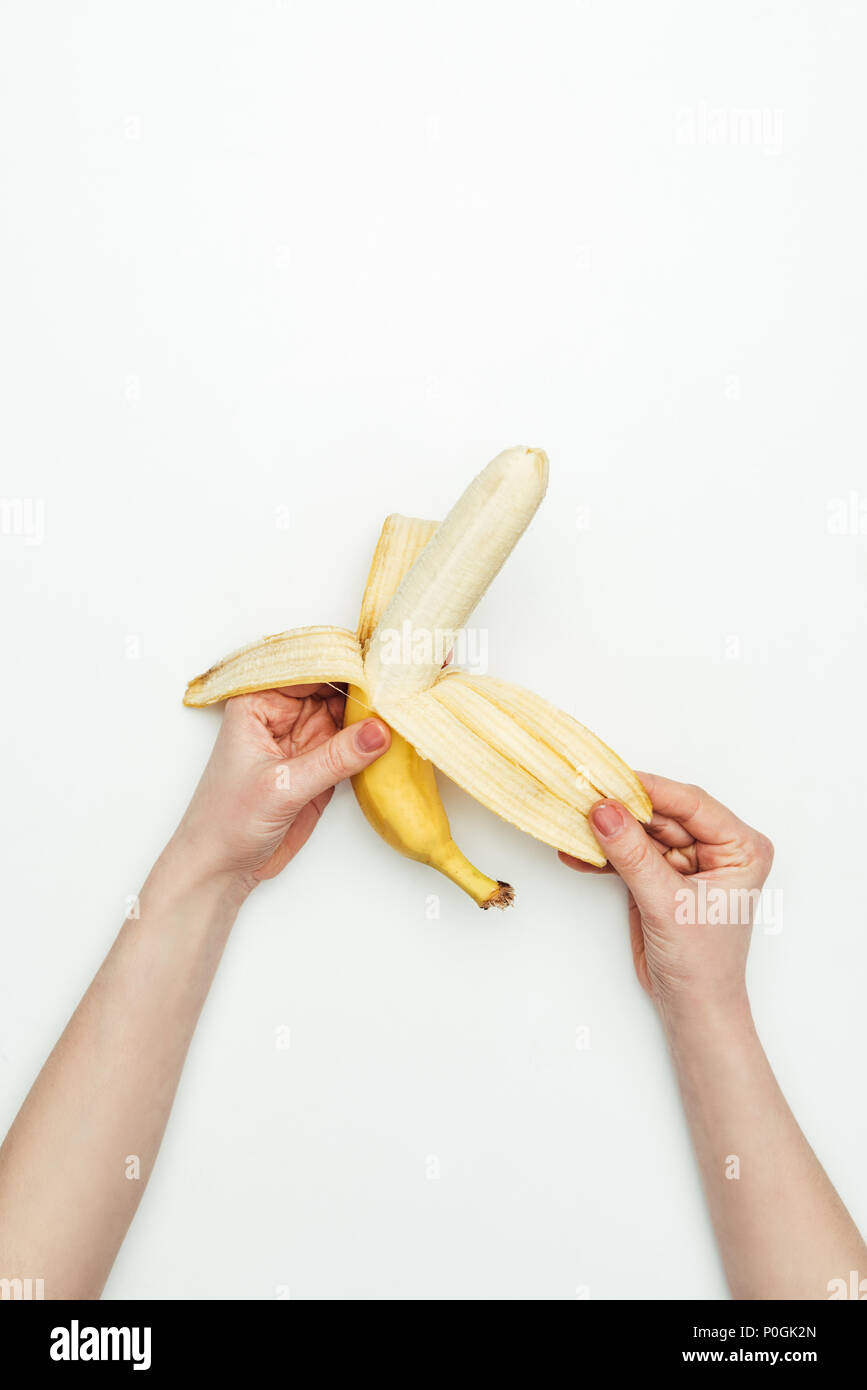woman-peeling-banana-hi-res-stock-photography-and-images-alamy