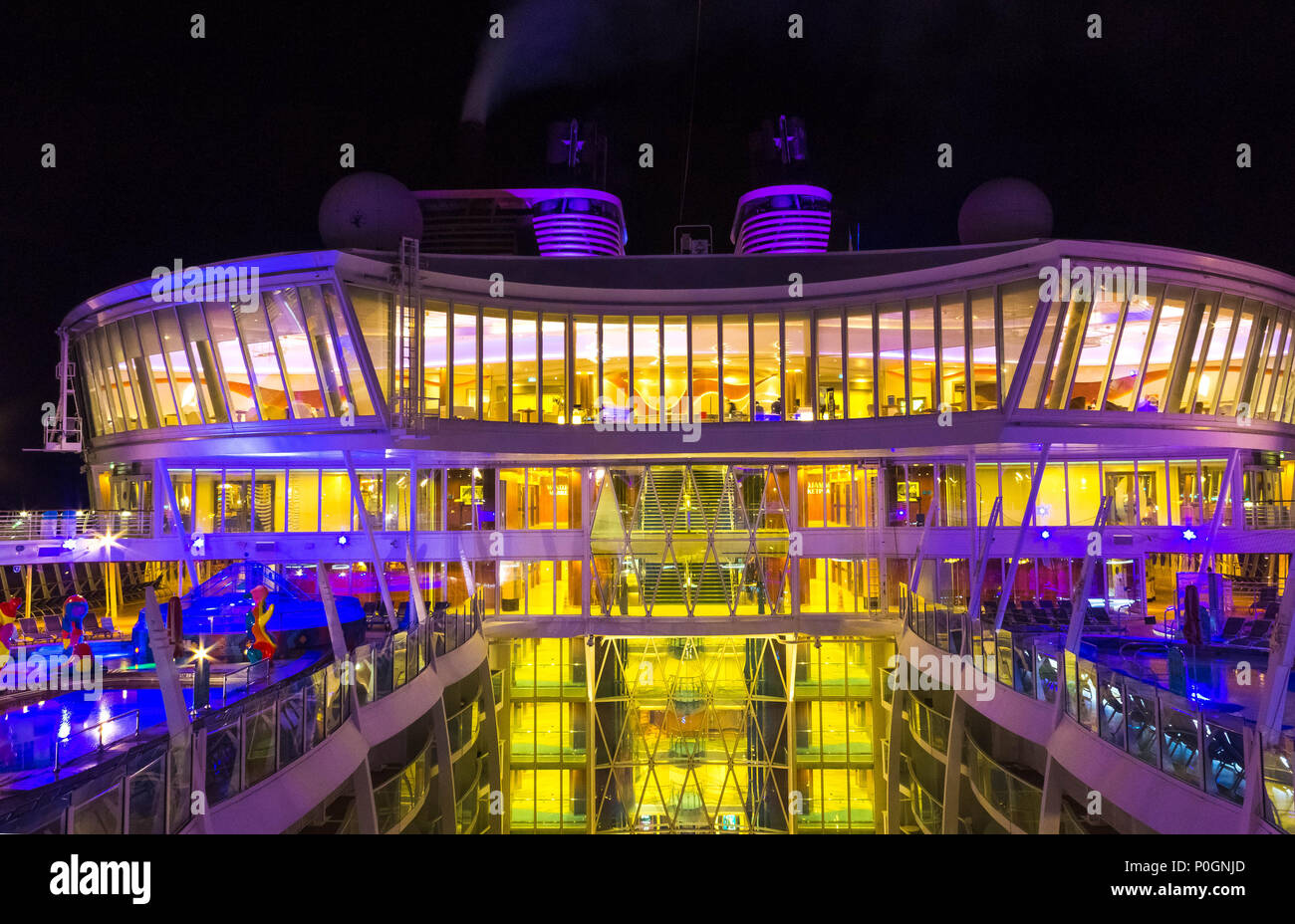 Night Look on the Royal Caribbean Anthem of the Seas - Katie's
