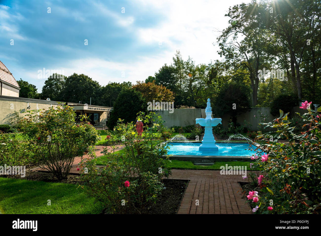 Centerport, New York, USA October 6, 2017 The Vanderbilt Mansion in Centerport, Long Island