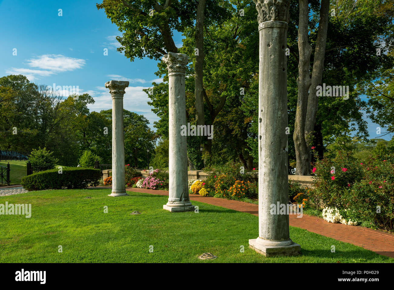 Centerport, New York, USA October 6, 2017 The Vanderbilt Mansion in Centerport, Long Island