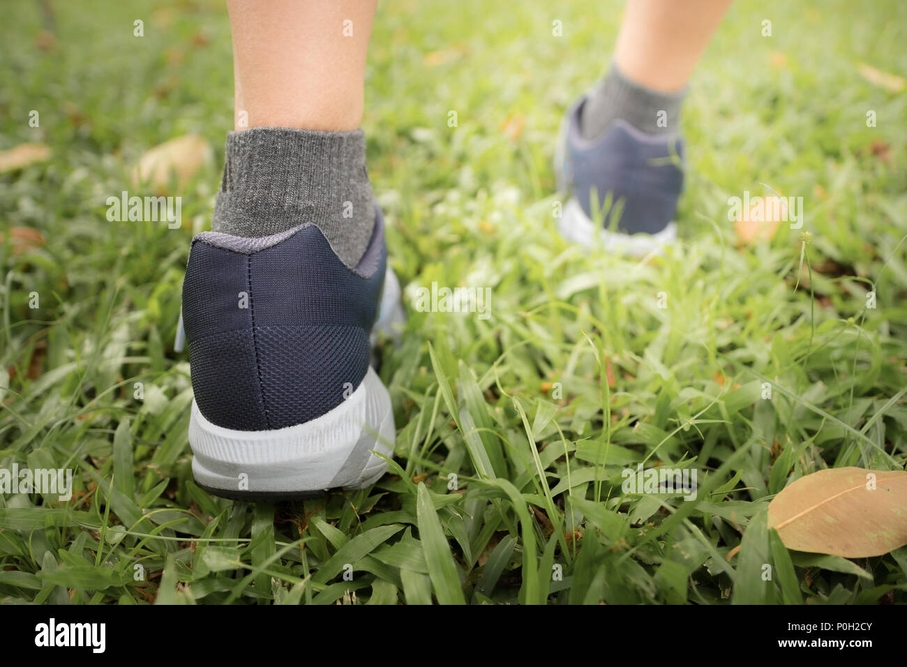 Female jogger in central park hi-res stock photography and images - Alamy