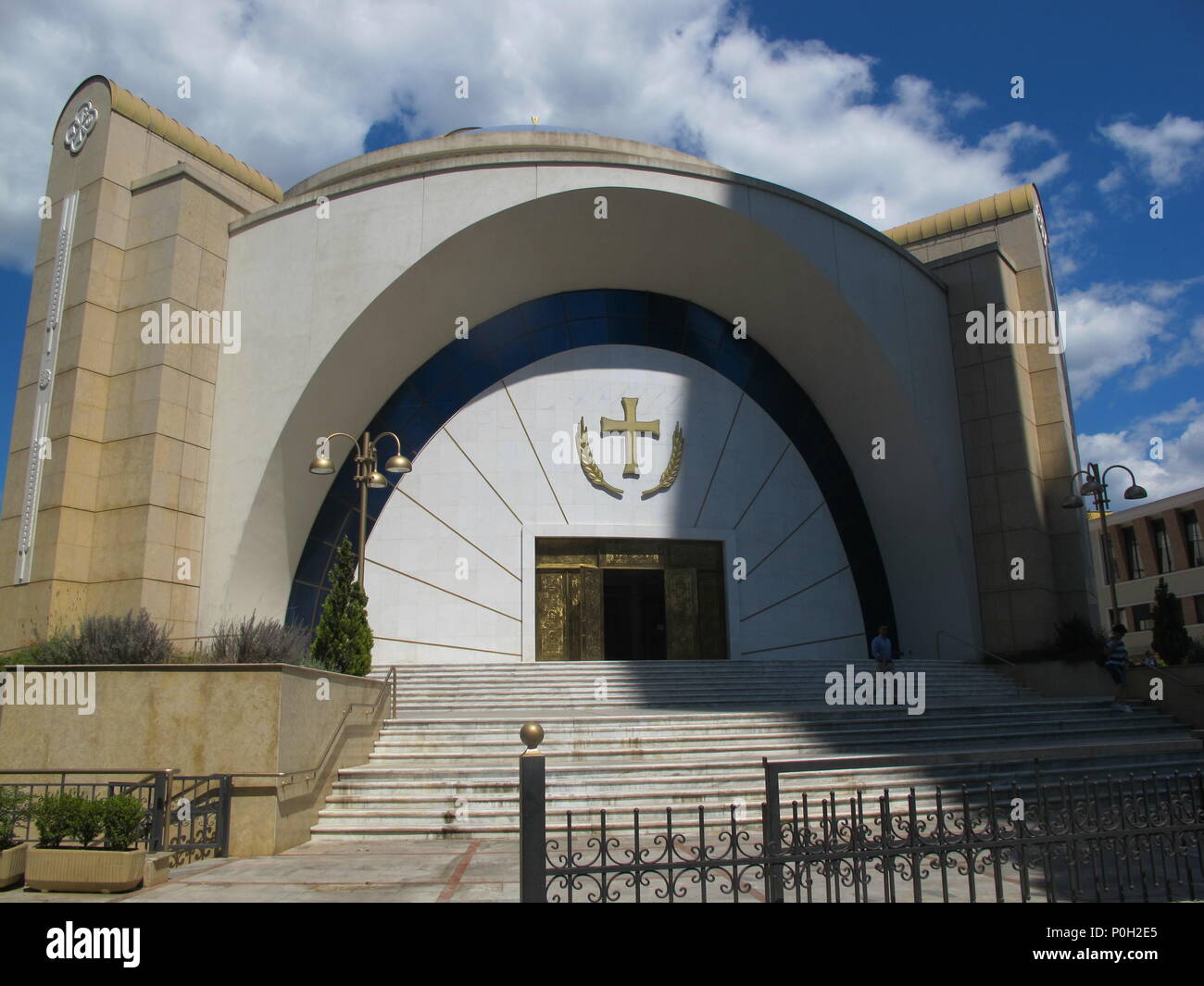 The Resurrection Orthodox Cathedral, Tirana, Albania Stock Photo