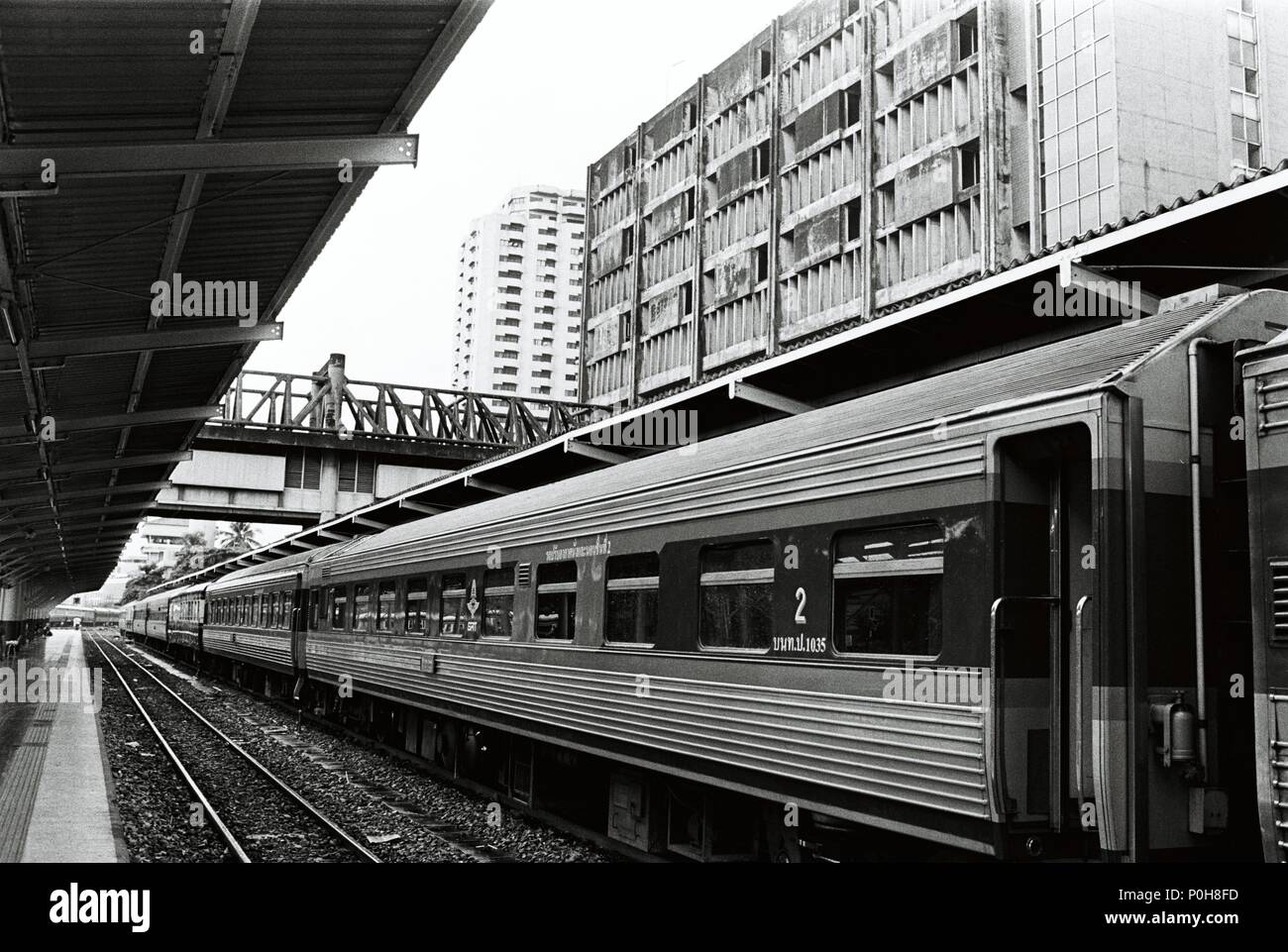 Old black and white railroad hi-res stock photography and images - Alamy