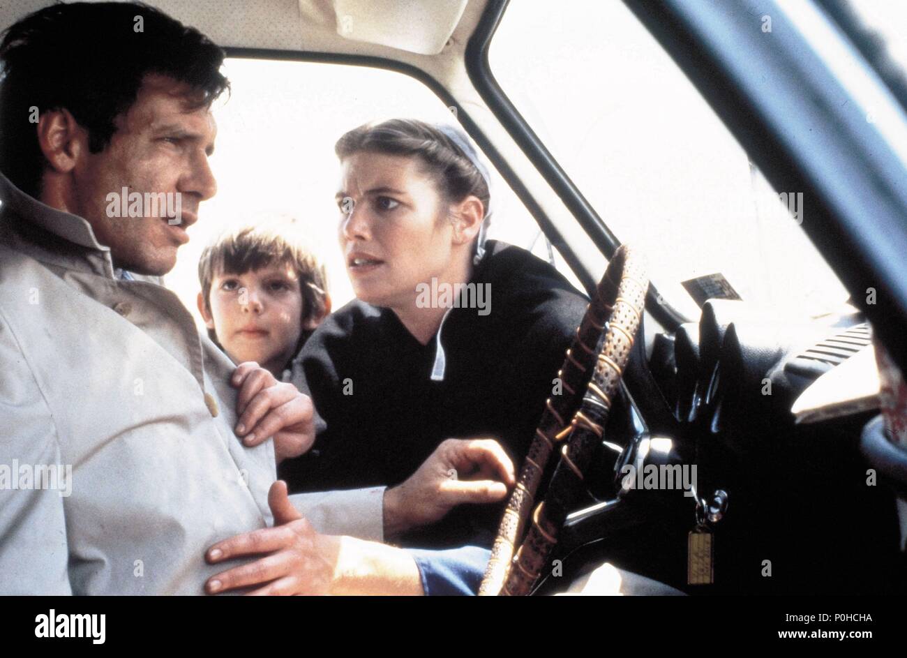 Original Film Title: WITNESS.  English Title: WITNESS.  Film Director: PETER WEIR.  Year: 1985.  Stars: KELLY MCGILLIS; HARRISON FORD; LUKAS HAAS. Credit: PARAMOUNT PICTURES / Album Stock Photo