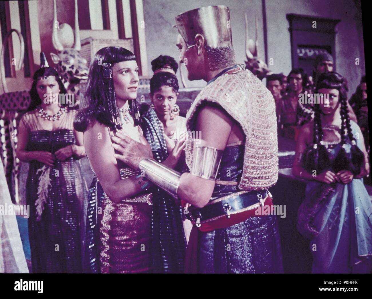 Original Film Title LAND OF THE PHARAOHS. English Title LAND OF THE