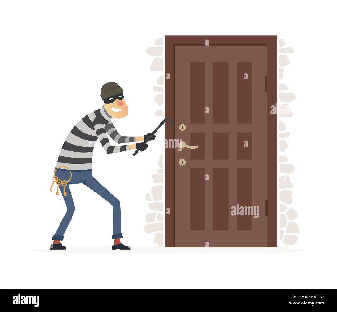 Cartoon Burglar Stock Photos & Cartoon Burglar Stock Images - Alamy