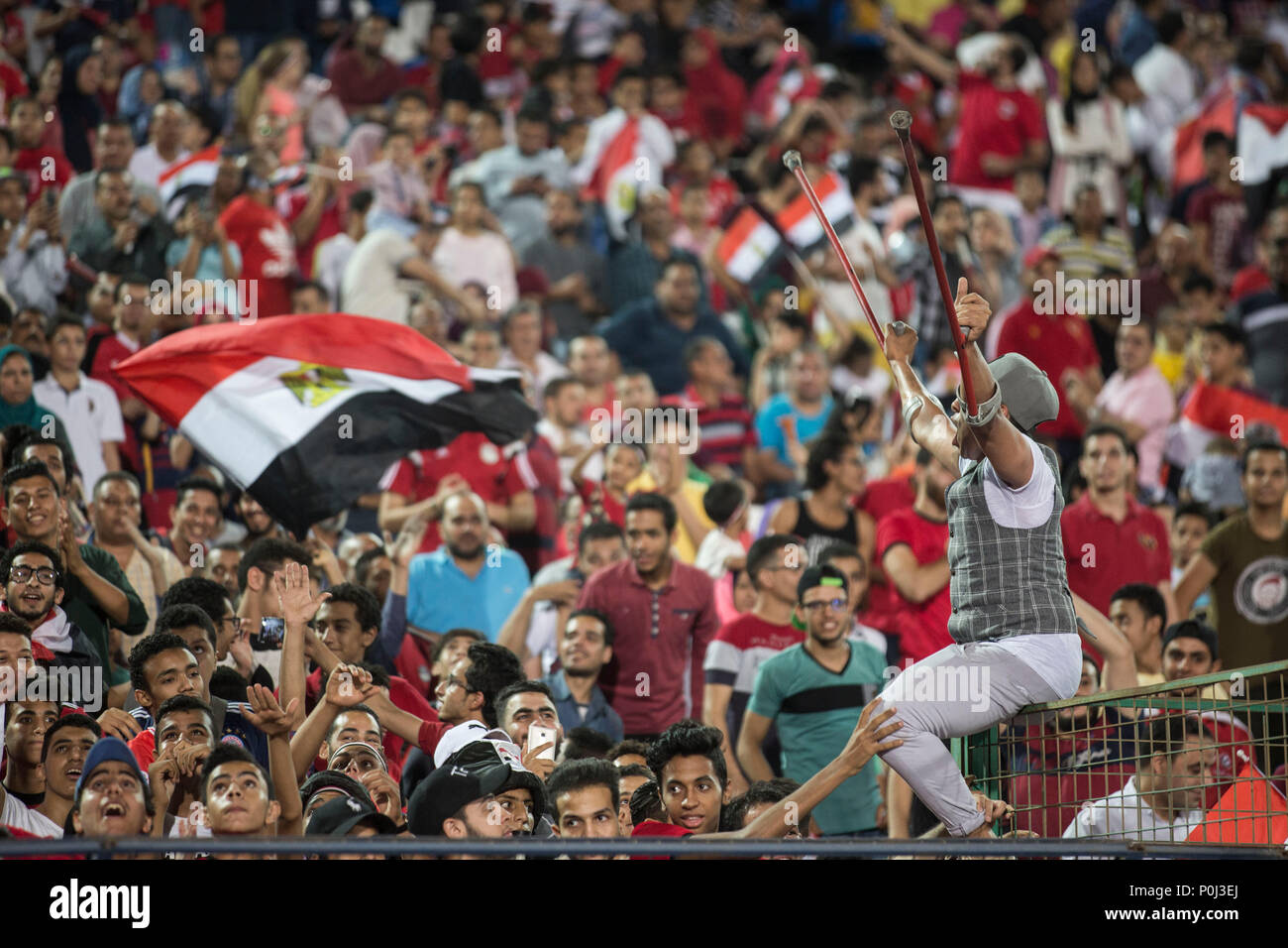 Egypt's famous soccer stadiums' attire