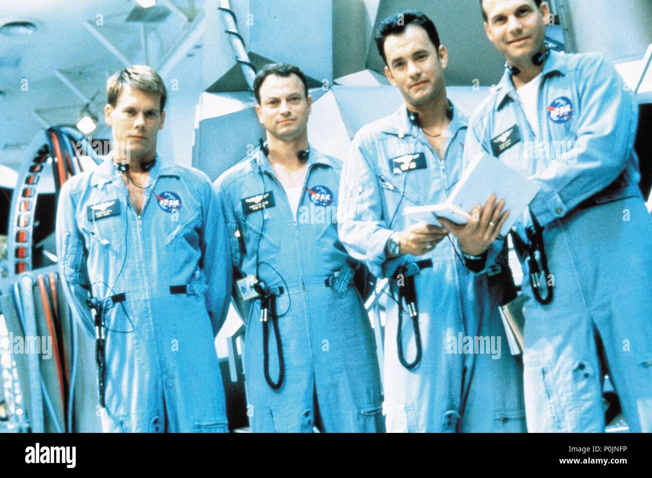 Original Film Title: APOLLO 13. English Title: APOLLO 13. Film Director:  RON HOWARD. Year: 1995. Stars: TOM HANKS; BILL PAXTON; KEVIN BACON; GARY  SINISE. Credit: UNITED INTERNATIONAL PICTURES / Album Stock Photo - Alamy