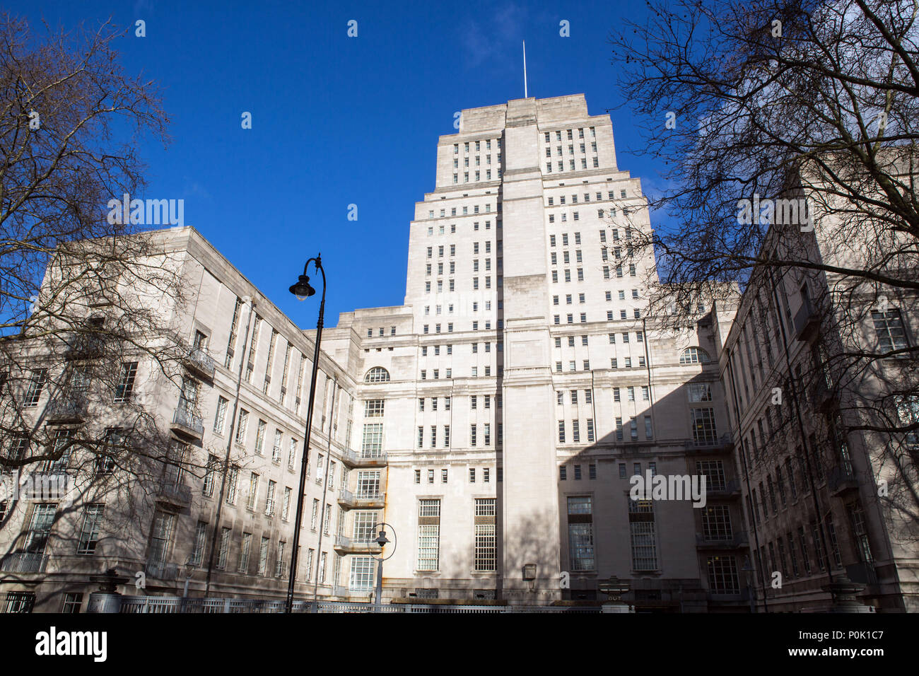 The Senate House (administrative center of the University of London) in ...