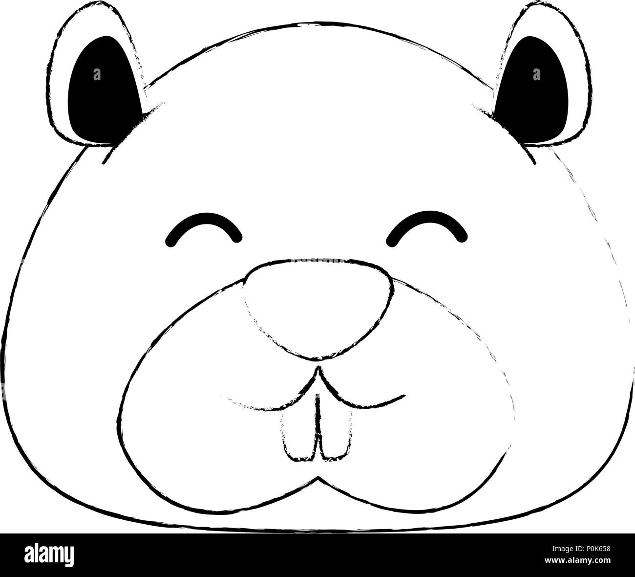 cute canadian marmot icon Stock Vector Image & Art - Alamy