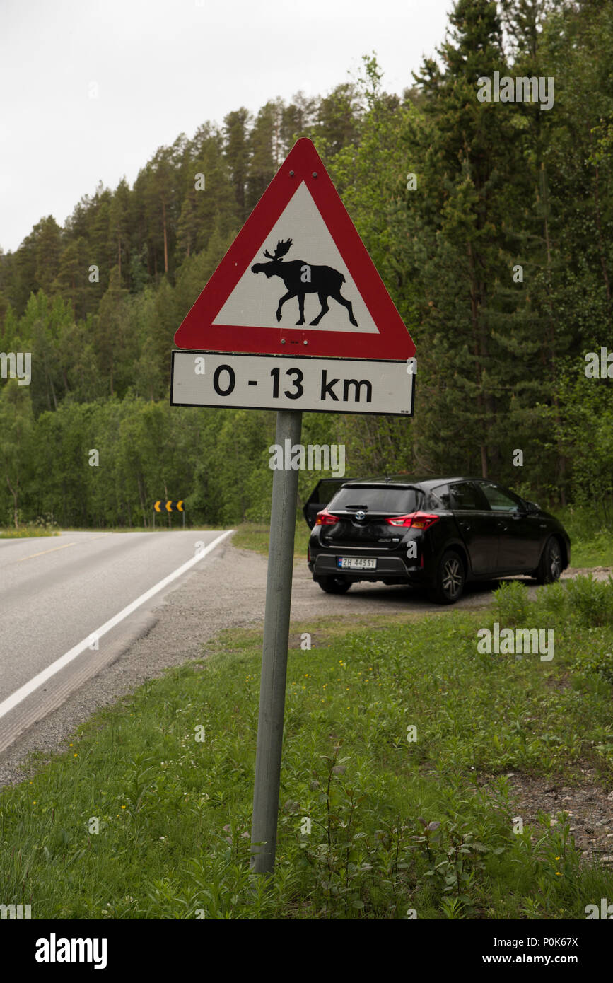Road signs in norway hires stock photography and images Alamy