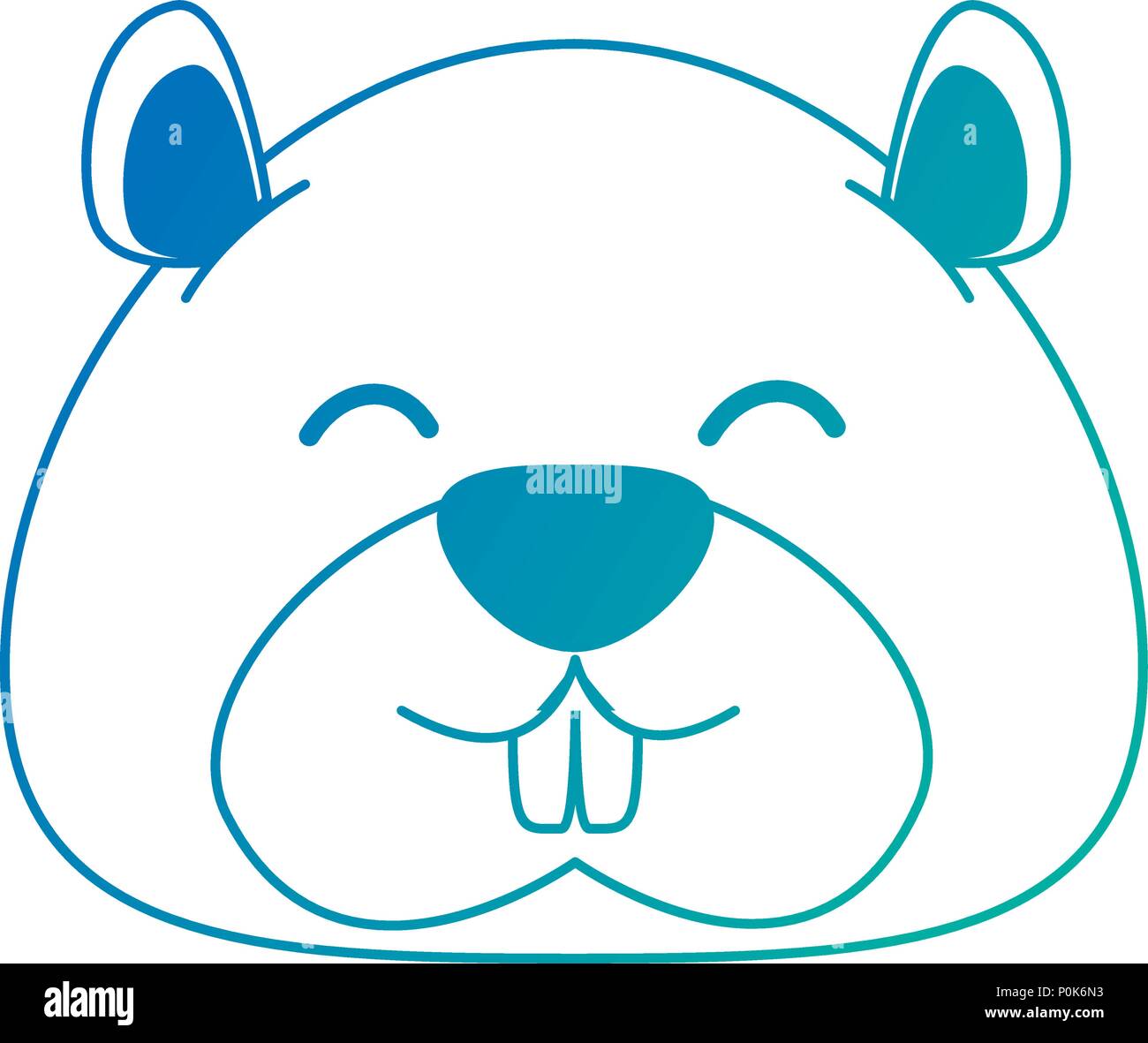 cute canadian marmot icon Stock Vector Image & Art - Alamy