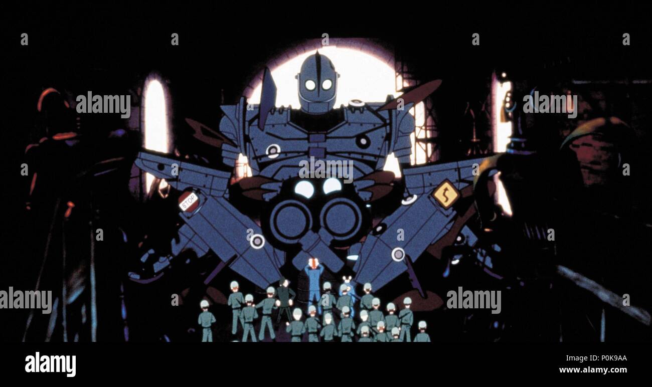 Original Film Title THE IRON GIANT. English Title THE IRON GIANT