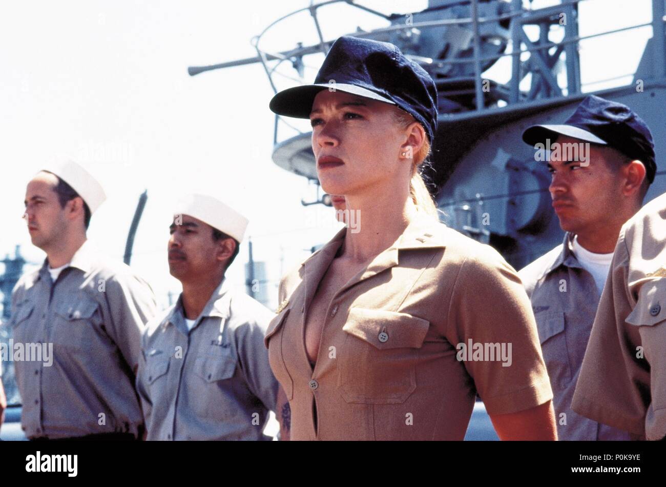 Original Film Title: DOWN PERISCOPE.  English Title: DOWN PERISCOPE.  Film Director: DAVID S. WARD.  Year: 1996.  Stars: LAUREN HOLLY. Credit: 20TH CENTURY FOX / MOSELEY, MELISSA / Album Stock Photo