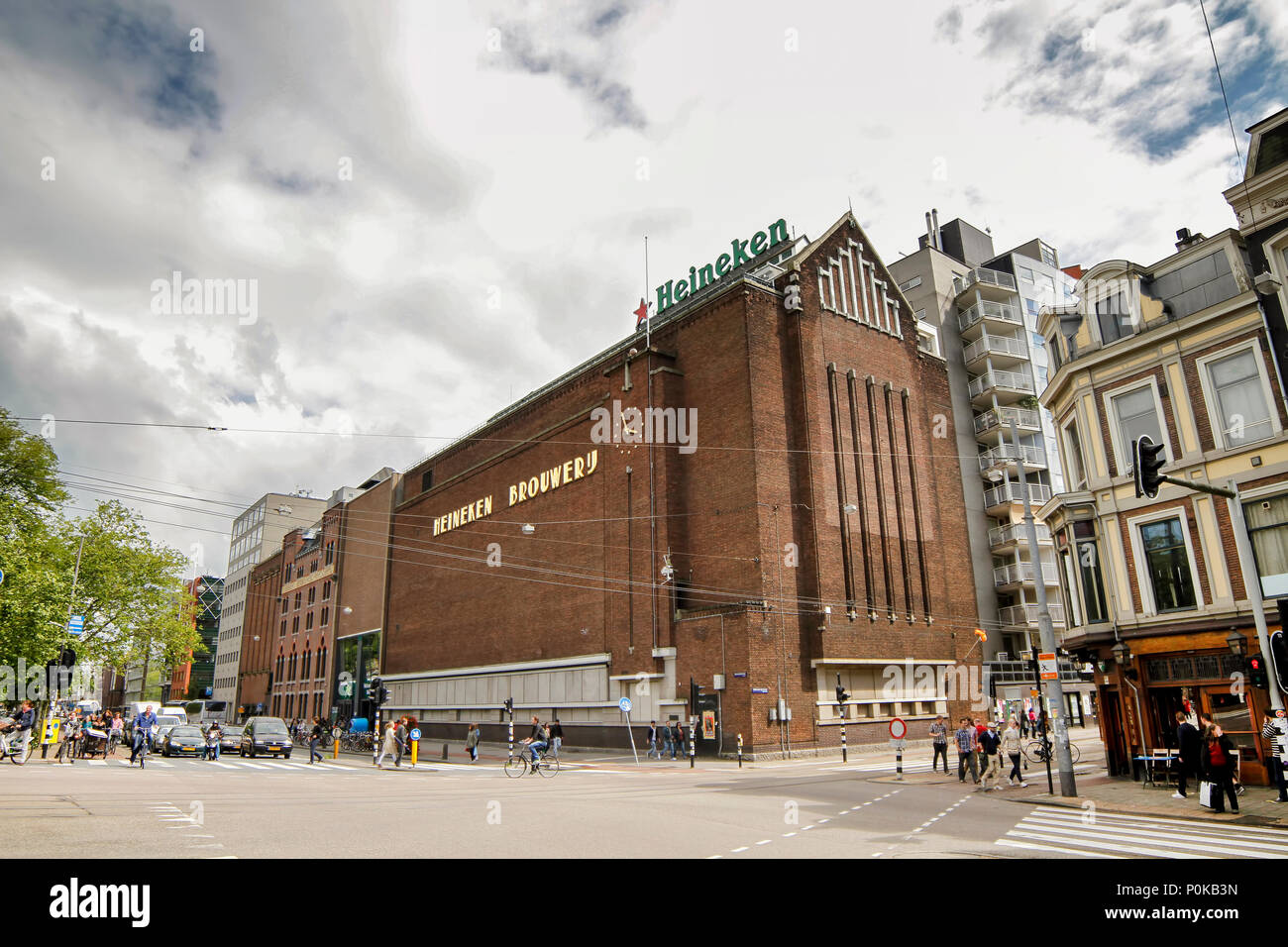 The Heineken Experience, located in Amsterdam, is a historic brewery and corporate visitor