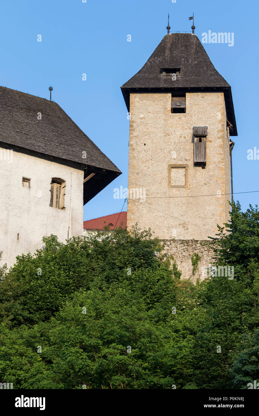 Ozalj medival castle tower Stock Photo